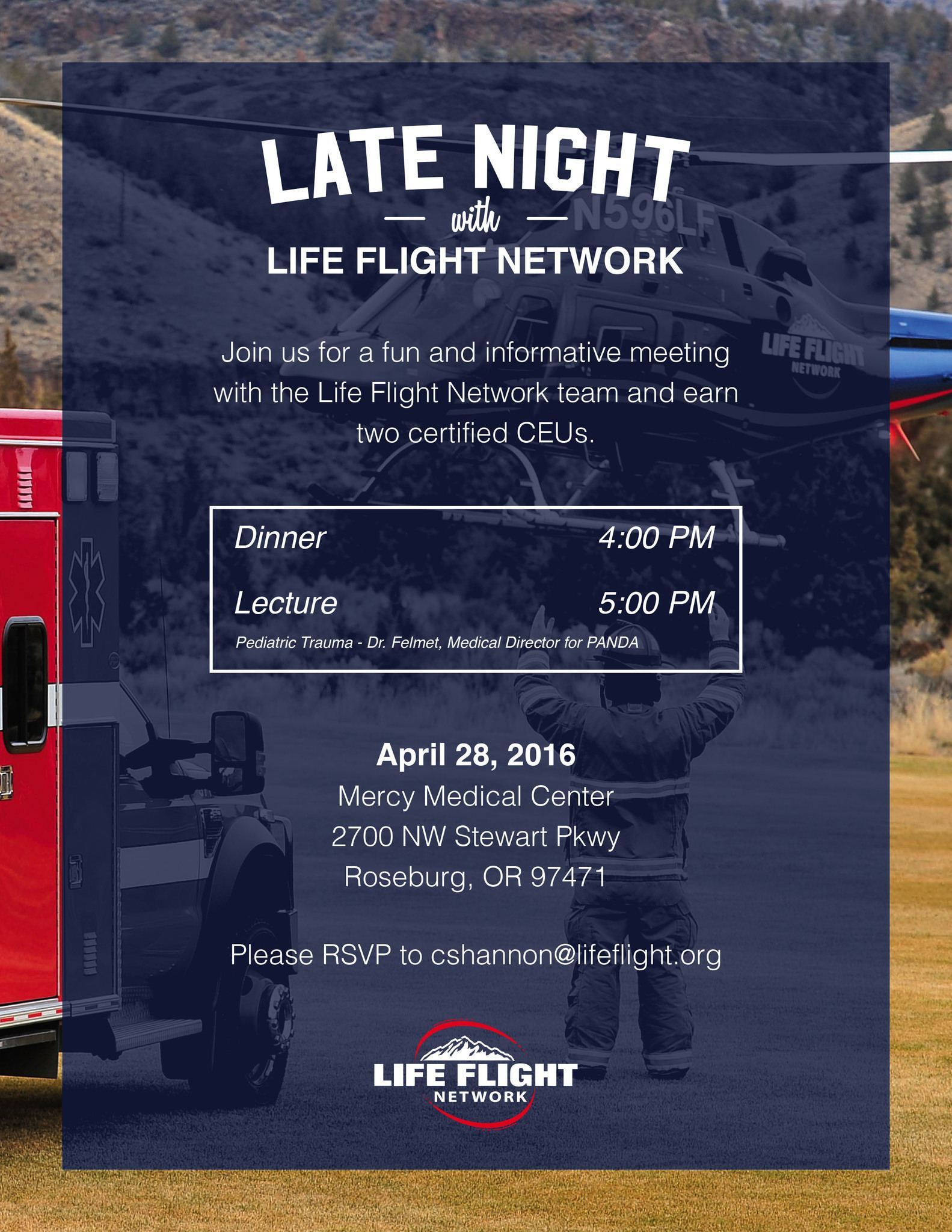 Late Night with Life Flight Network