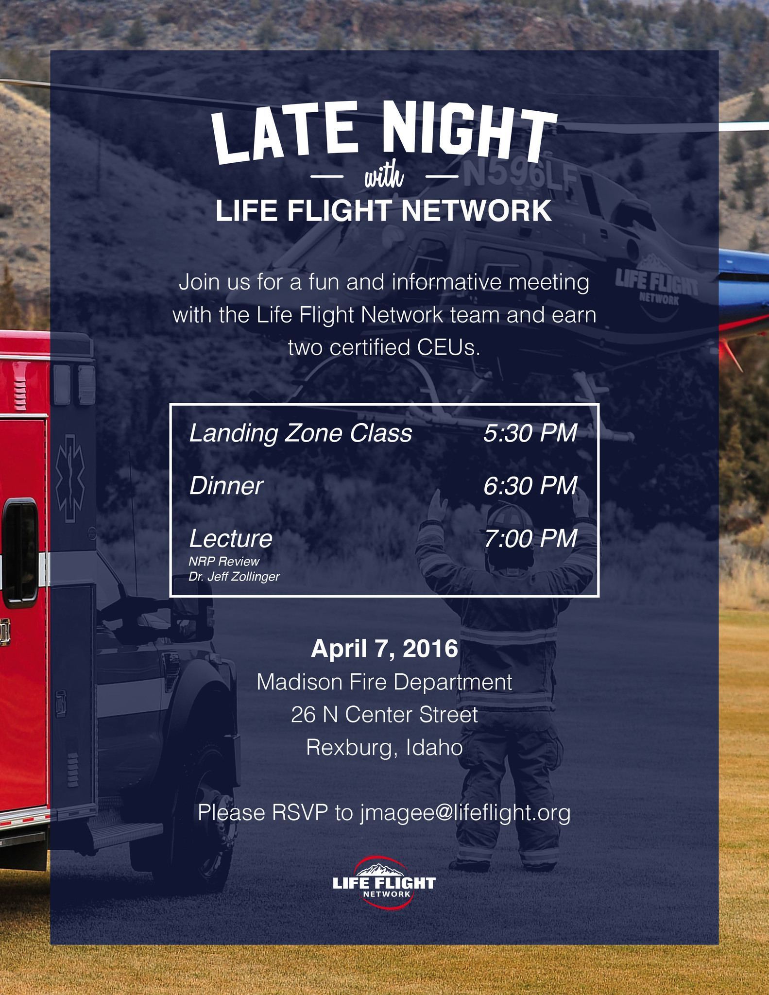 Late Night with Life Flight Network: Rexburg